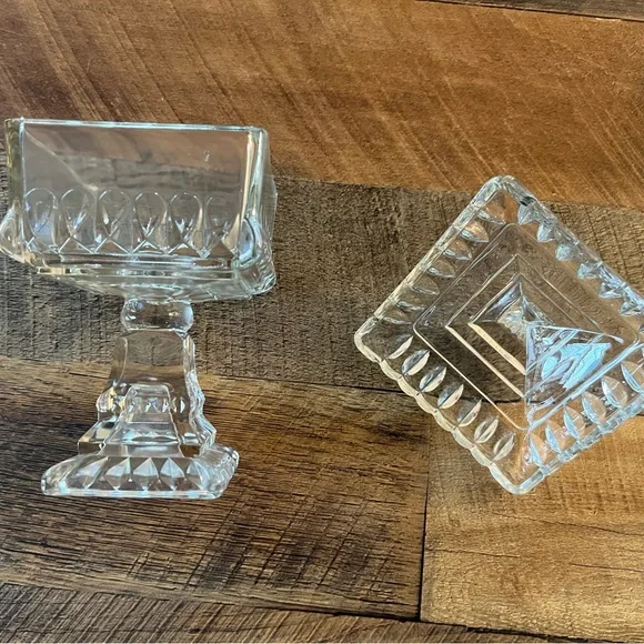 Vintage Candy dish with lid - Picture 4 of 5